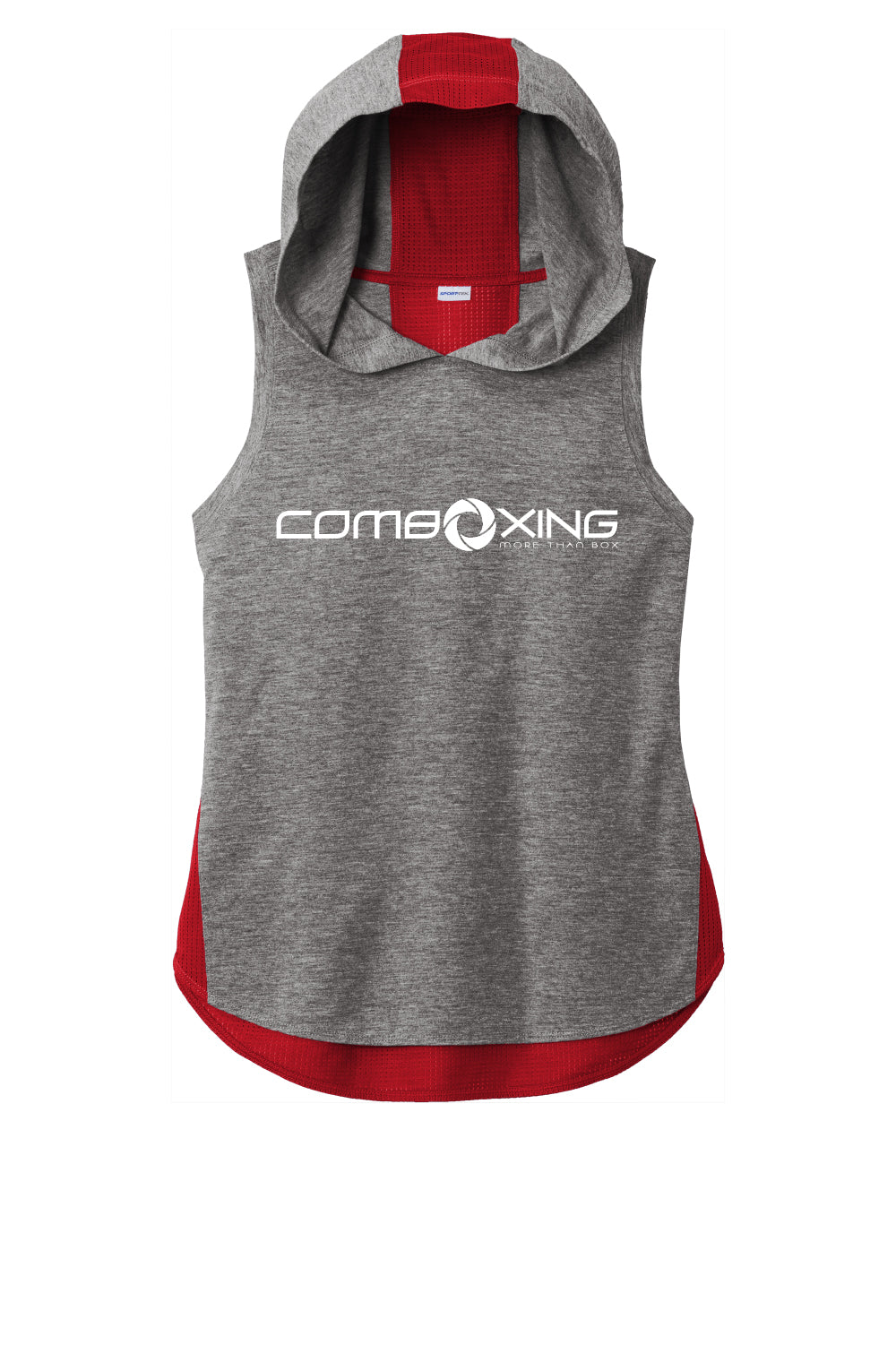 Camiseta sin mangas con capucha