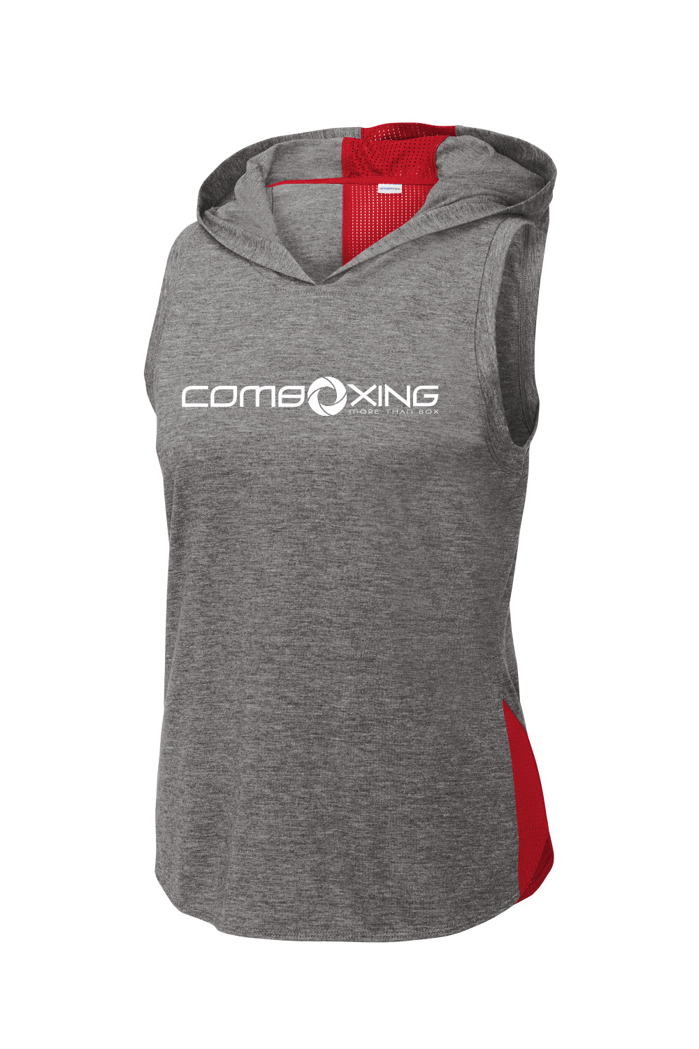 Camiseta sin mangas con capucha